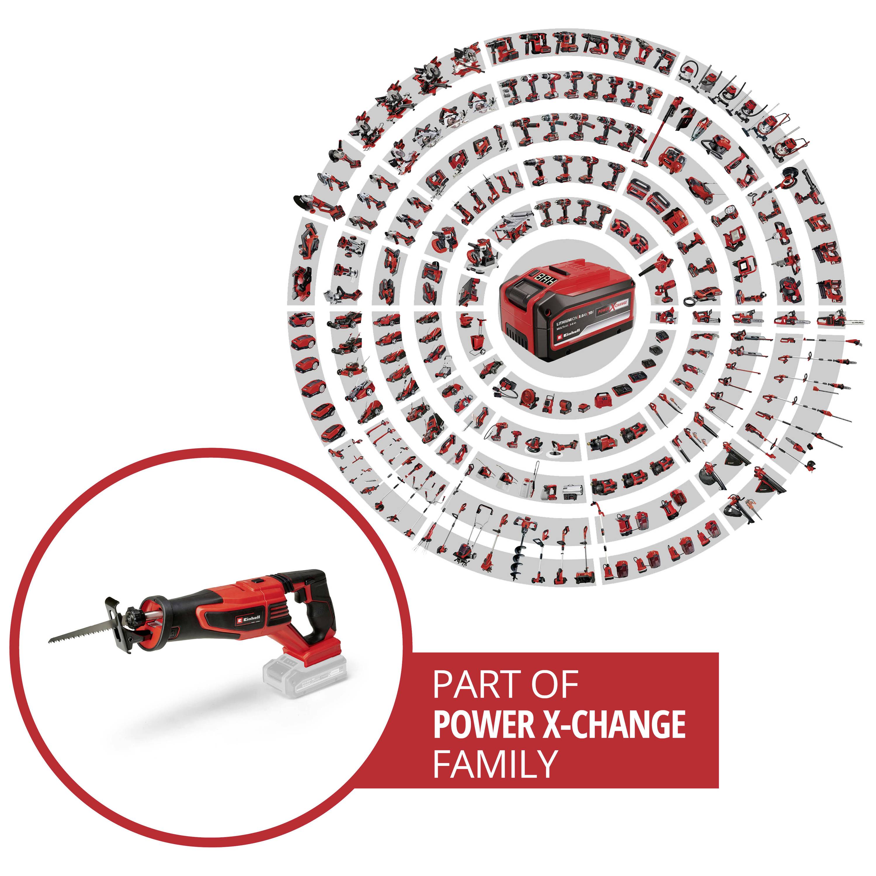 Einhell Professional TP-AP 18/28 Li BL - Solo 4326310 Accu-reciprozaag Zonder accu, Zonder lader 18 V-3