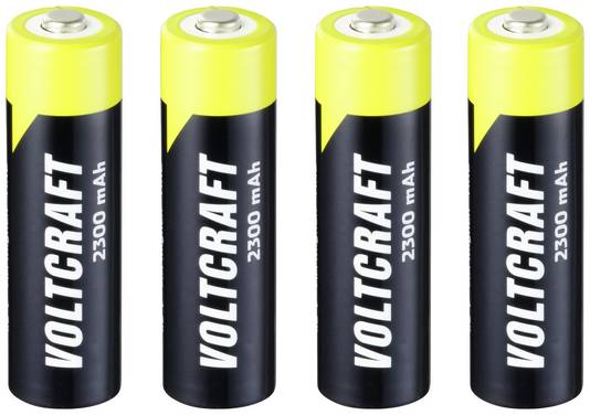 VOLTCRAFT Endurance Oplaadbare AA batterij (penlite) NiMH 2300 mAh 1.2 V 4 stuk(s)