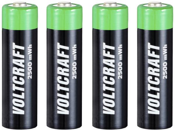 VOLTCRAFT HR6 Oplaadbare AA batterij (penlite) NiZn 1500 mAh 1.6 V 4 stuk(s)