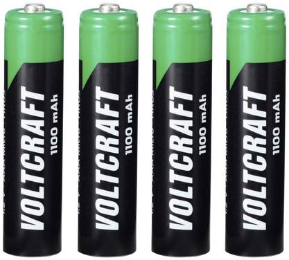 VOLTCRAFT HR03 Oplaadbare AAA batterij (potlood) NiMH 1100 mAh 1.2 V 4 stuk(s)