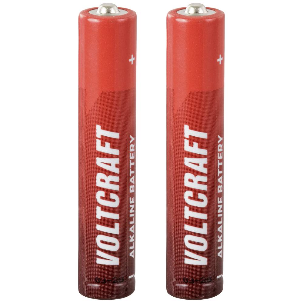 VOLTCRAFT AAAA batterij (mini) AAAA (mini) Alkaline 1.5 V 500 mAh 2 stuk(s)