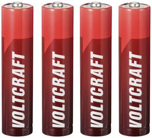 Conrad VOLTCRAFT Industrial LR03 AAA batterij (potlood) Alkaline 1350 mAh 1.5 V 4 stuk(s) aanbieding