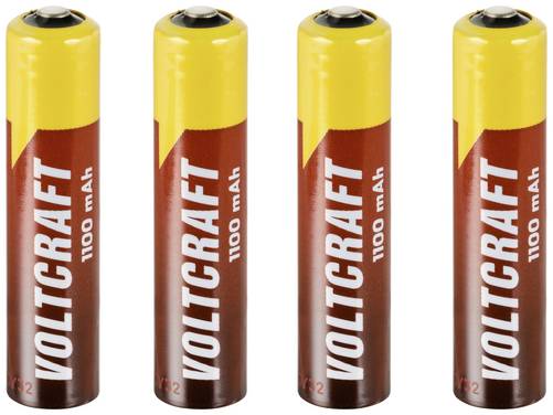 VOLTCRAFT Extreme Power FR03 AAA batterij (potlood) Lithium 1100 mAh 1.5 V 4 stuk(s)