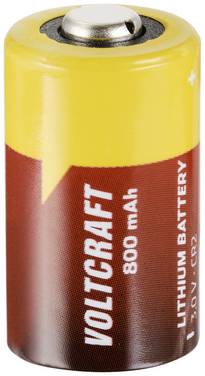 VOLTCRAFT CR2 CR2 Fotobatterij Lithium 800 mAh 3 V 1 stuk(s)