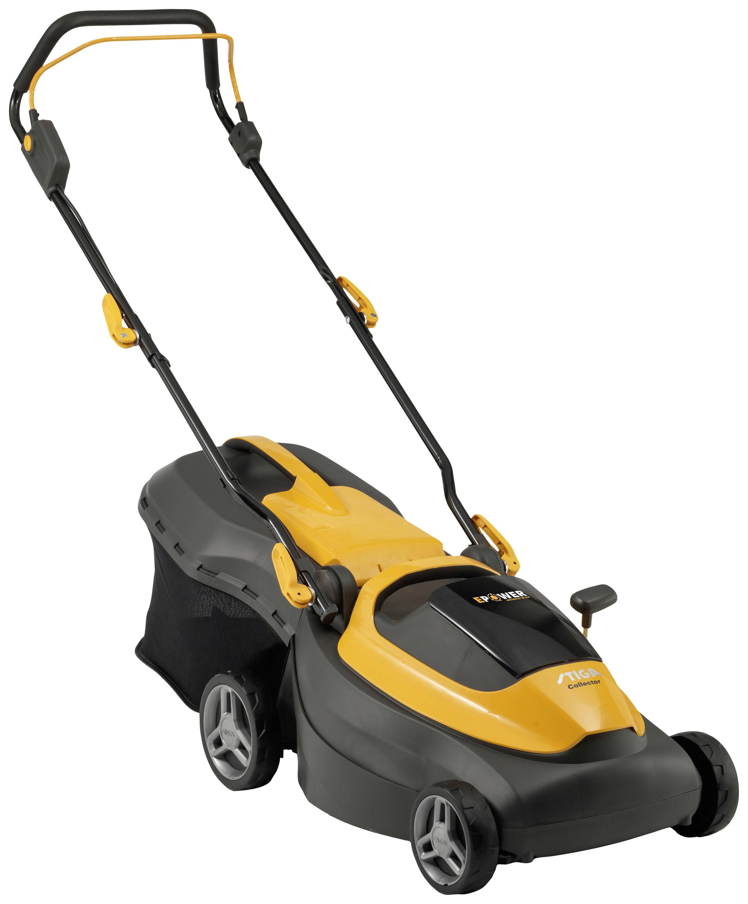 STIGA Collector 140e Accu-grasmaaier Accu In hoogte verstelbare greep met klapfunctie, Incl. accu, Incl. oplader 20 V Snijbreedte max. 38 cm Geschikt voor 350 m²