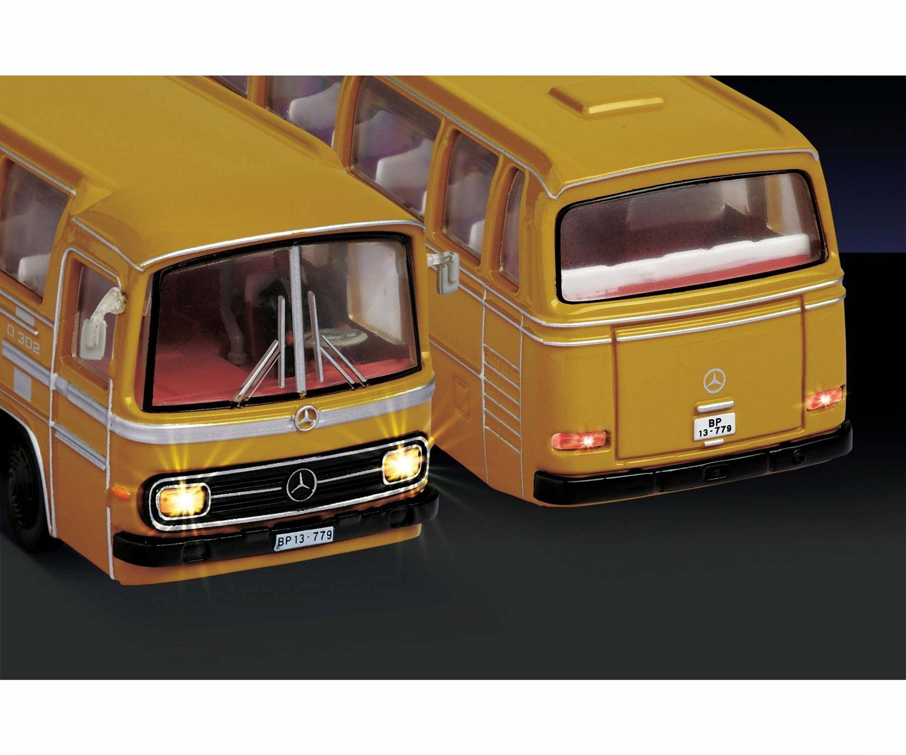 Carson RC Sport 504142 MB Bus O 302 Deutsche Post 1:87 RC auto Incl. accu, oplader en batterijen voor de zender-8
