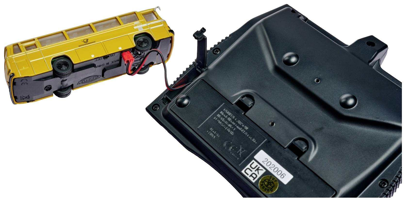 Carson RC Sport 504142 MB Bus O 302 Deutsche Post 1:87 RC auto Incl. accu, oplader en batterijen voor de zender-2