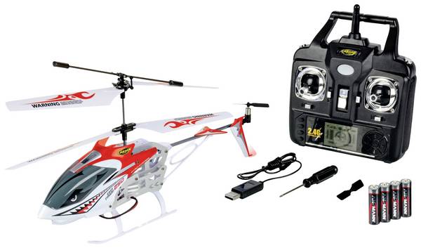 Carson RC Sport Easy Tyran 250 RC helikopter voor beginners RTF