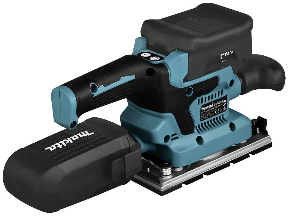 Makita DBO380ZJ | Accu Vlakschuurmachine | 18V | Li-Ion | Zonder Accu's & Lader in M-box - DBO380ZJ-3