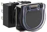 Idec LB6GB-M1T6B LB6GB-M1T6B Verlichte druktoets 250 V, 125 V, 30 V 5 A 2x uit/(aan) Moment (Ø) 22 mm IP65 1 stuk(s)