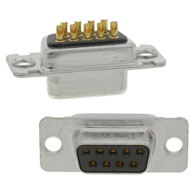 AMPHENOL COMMUNICATIONS SOLUTIONS L77DE09S Connector: D-Sub; PIN: 9; contact; vrouwelijk; recht; solderen; 7,5A - 1 stuk