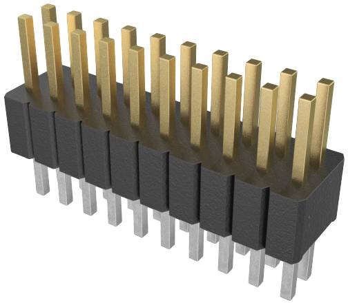 AMPHENOL COMMUNICATIONS SOLUTIONS 20021111-00020T4LF Connector: pin; pin header; mannelijk; PIN: 20; THT; Minitek127® -