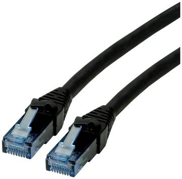 ROLINE Patchkabel Cat.6A UTP, Component Level, LSOH, zwart, 2 m