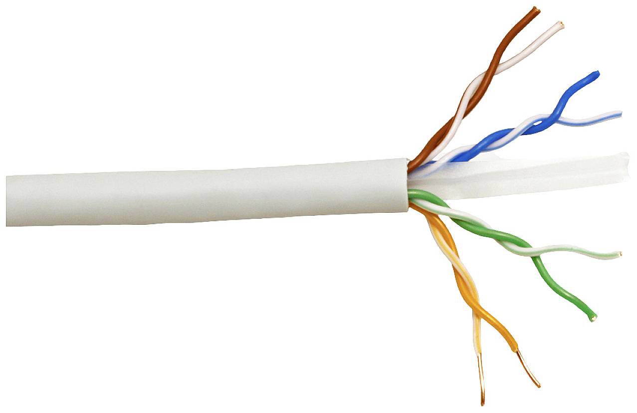 Roline 21.15.1789 Netwerkkabel CAT 6 U/UTP Grijs 300 m