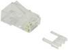Value 21.99.3062 VALUE Modular Plug niet afgeschermd, cat. 6 (Class E), 10 stuks 21.99.3062 Stekker, recht Transparant 10 stuk(s)