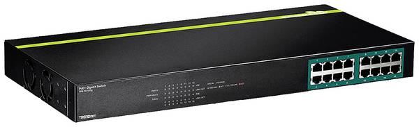 TrendNet TPE-TG160g TPE-TG160g Netwerk switch  32 Gbit/s PoE-functie