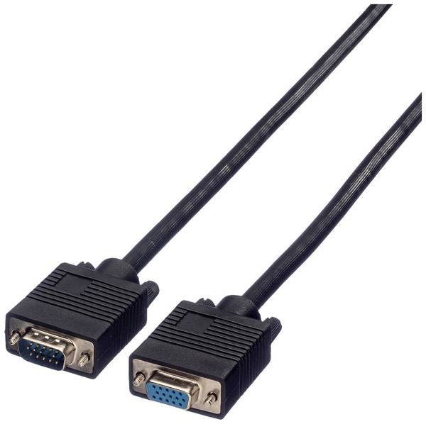 ROLINE SVGA kabel HD15 M/F, 20 m