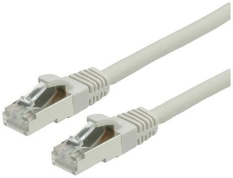 VALUE Patchkabel Cat.6 (Class E) S/FTP (PiMF), LS0H, grijs, 10 m