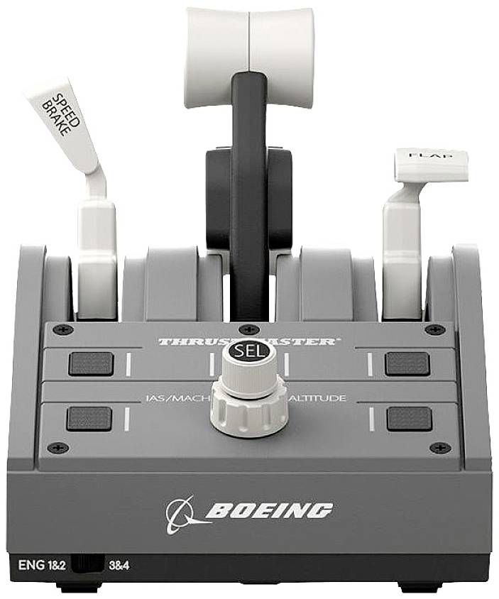 Thrustmaster TCA Quadrant Boeing Edition Vliegsimulator controller USB PC, Xbox One, Xbox One S, Xbox Series X Zwart-1