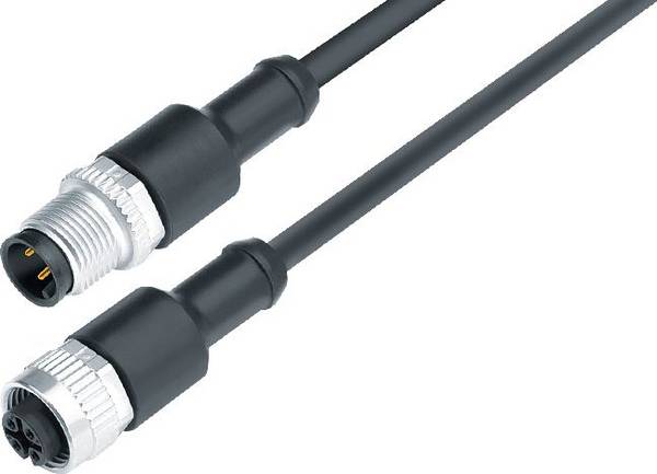 binder 77 3430 3429 50708-0500-20 Sensor/actuator connector, geassembleerd M12 Aantal polen (sensoren): 8 Bus, recht, Stekker, recht 5 m 1 stuk(s)