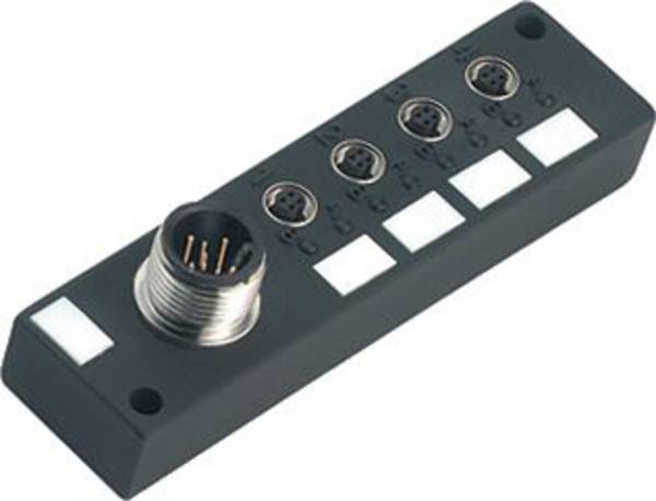 binder 72 6325 00 04 72 6325 00 04-20 Actieve sensor/actorbox M12-verdeler met metalen schroefdraad 1 stuk(s)