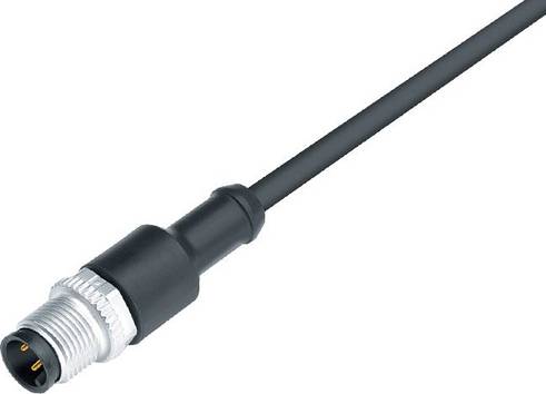 binder 77 4429 0000 20003-1000-20 Sensor/actuator connector, geassembleerd M12 Aantal polen (sensoren): 3 Stekker, recht 10 m 1 stuk(s)