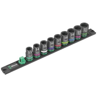 Wera C Impaktor 05005490001 Dopsleutelset Inch 1/2" 9-delig