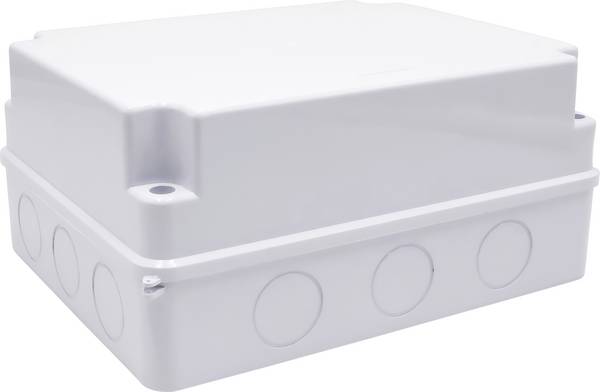 TRU COMPONENTS TC-RB 255x200x120 TC-10257776 Installatiebehuizing ABS kunststof  Wit 1 stuk(s)