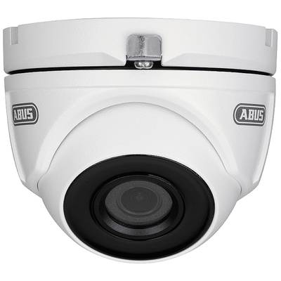 Beveiligingscamera met zichtbare lens en merkenlogo, geschikt voor montage aan plafonds of muren, voor bewaking van binnen- en buitenruimtes.