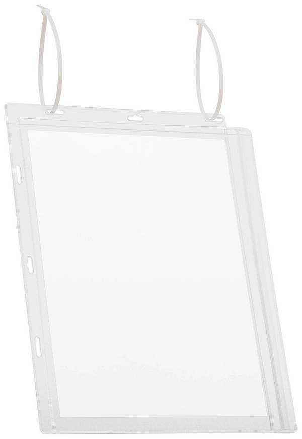 DURABLE posterzak waterdichte A4-kabelbinders 5 in een tas