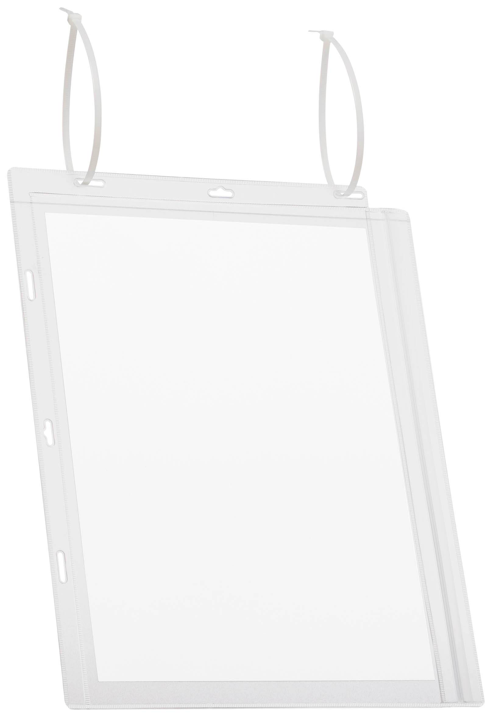 DURABLE posterzak waterdichte A4-kabelbinders 5 in een tas-0