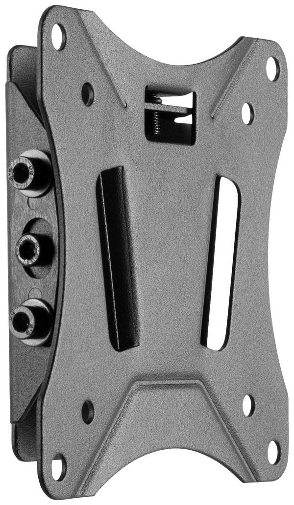 SpeaKa Professional SP-TVM-102 Monitorbeugel Aantal monteerbare displays: 1 Display(s) 33 cm (13") - 68,6 cm (27") Zwart Kantelbaar