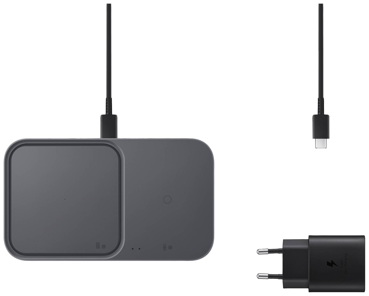 SA1 Samsung EP-P5400 Hoofdtelefoons, Smartphone, Smartwatch Grijs USB Draadloos opladen Binnen-2