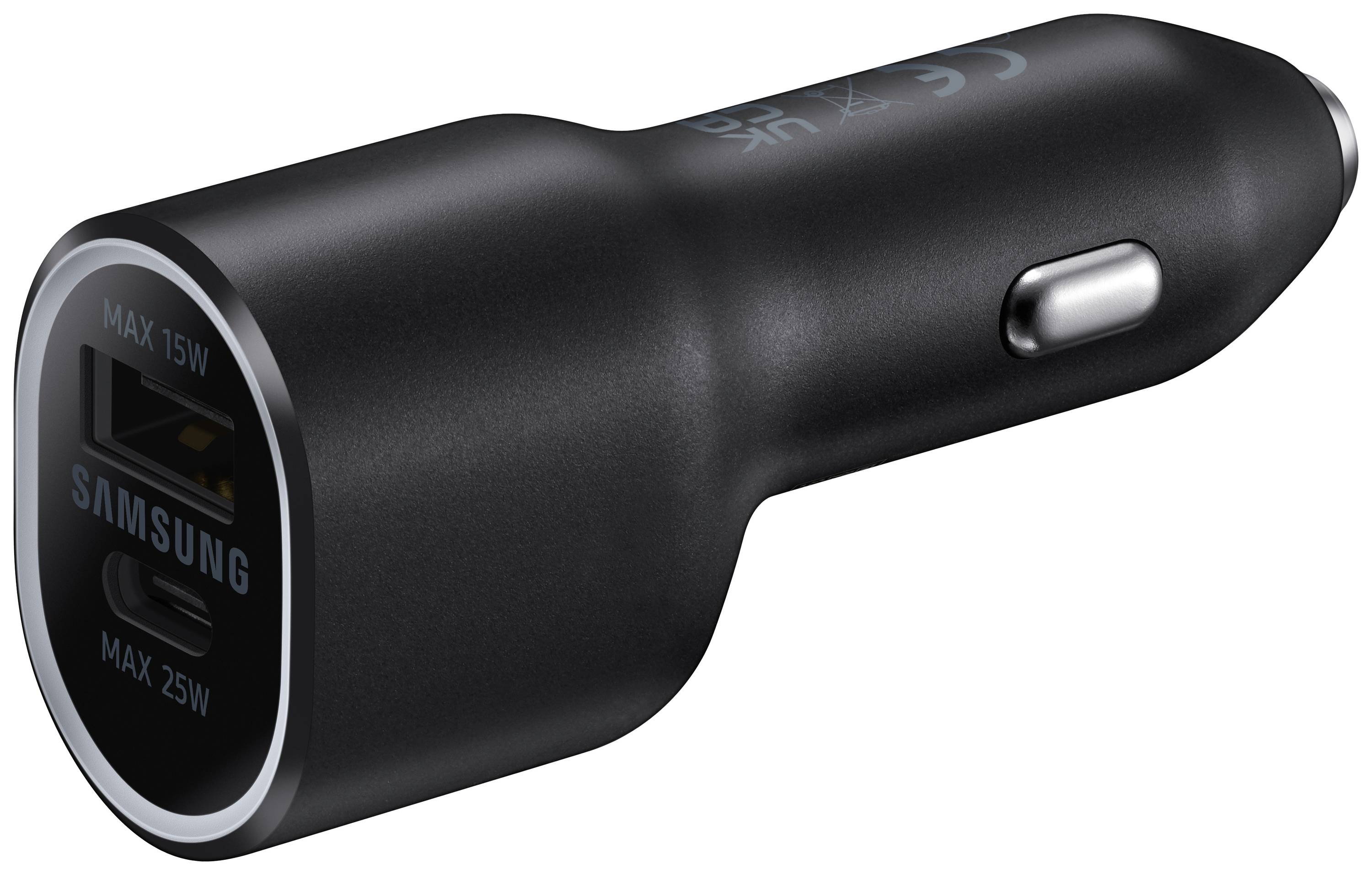 Samsung EP-L4020NBEGEU USB-oplader 25 W, 15 W 1x USB-C, 1x USB-A USB PD 3.0, QC 2.0, Adaptive Fast Charge Zwart Auto Sne