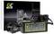 Netvoeding van Green Cell met Europese stekker, voor een verpakking met het opschrift 'GC Pro'.