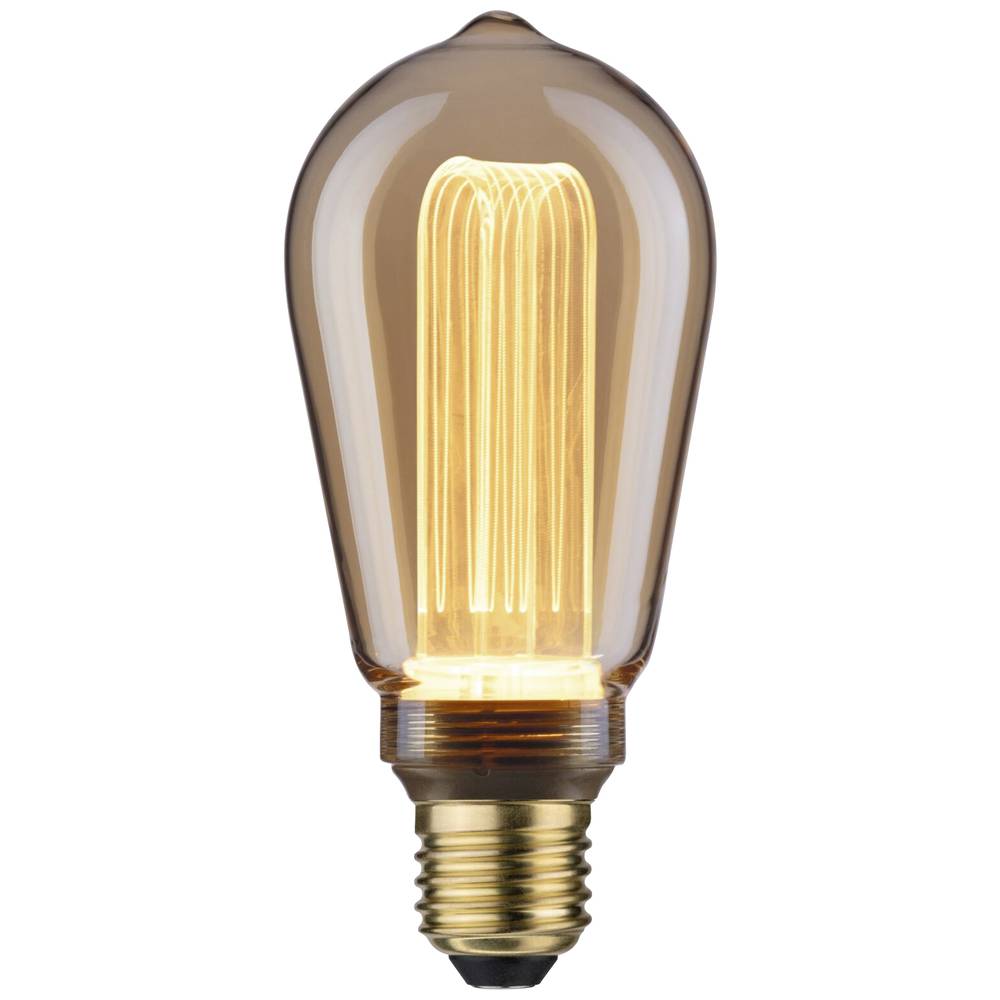Paulmann 28879 LED-lamp E27 Speciale vorm 3.5 W = 17 W Goud (Ø x h) 64 mm x 142 mm 1 stuk(s)