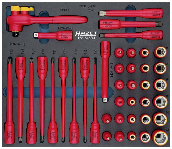 Hazet 163-545/41 163-545/41 Dopsleutelset  3/8" (10 mm)