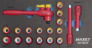 Conrad Hazet 163-580/18 163-580/18 Dopsleutelset aanbieding