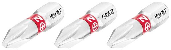 Hazet 2215N-PH2/3 2215N-PH2/3 Kruis-bit Aandrijving: 1/4" (6,3 mm) Uitvoering: Kruiskop Phillips 2 25 mm