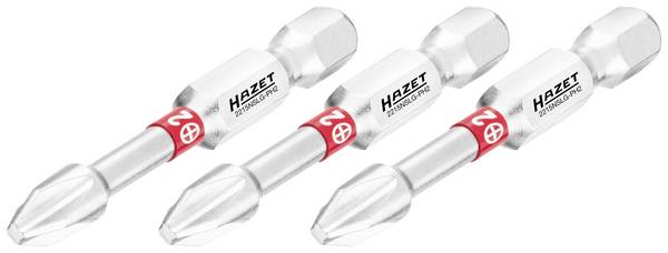 Hazet 2215NSLG-PH2/3 2215NSLG-PH2/3 Kruis-bit Aandrijving: 1/4" (6,3 mm) Uitvoering: Kruiskop Phillips 2 50 mm