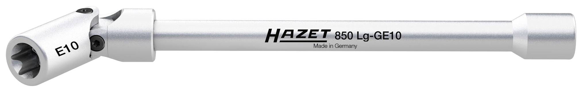 Hazet 850LG-GE10 850LG-GE10 Buiten-Torx-profiel Dopsleutelinzetstuk 1/4" E 10 1/4" (6,3 mm)