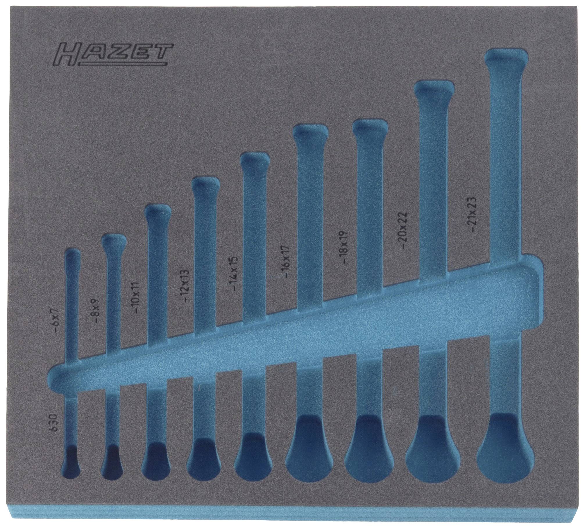 Hazet 163-101L 163-101L Plukschuiminlegstuk (l x b) 344 mm x 342 mm