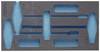 Hazet 163-122L 163-122L Plukschuiminlegstuk (l x b) 342 mm x 172 mm