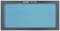 Turquoise schuimvulling voor het opbergen van gereedschappen in een gereedschapskist. Bovenkant voorzien van merkopdruk 'Hazet 163-130L'.