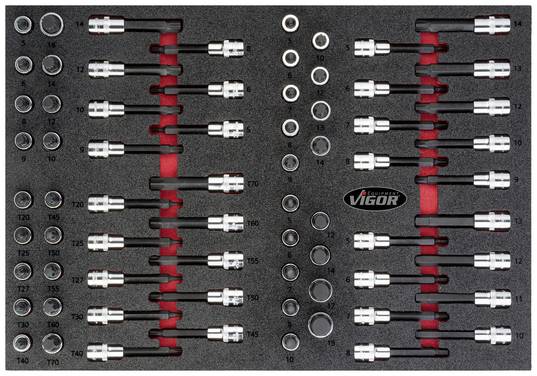 Vigor V4753 V4753 Schroevendraaierbitset