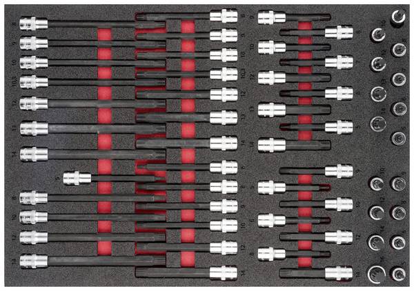 Vigor V6810 V6810 Schroevendraaierbitset Metrisch