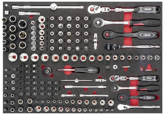 Vigor V6821 V6821 Dopsleutelset