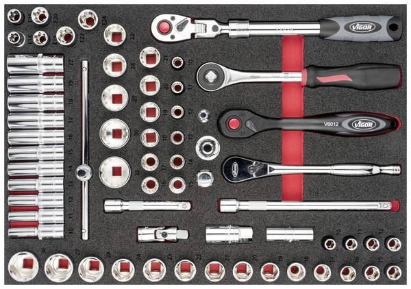 Vigor V6822 V6822 Dopsleutelset