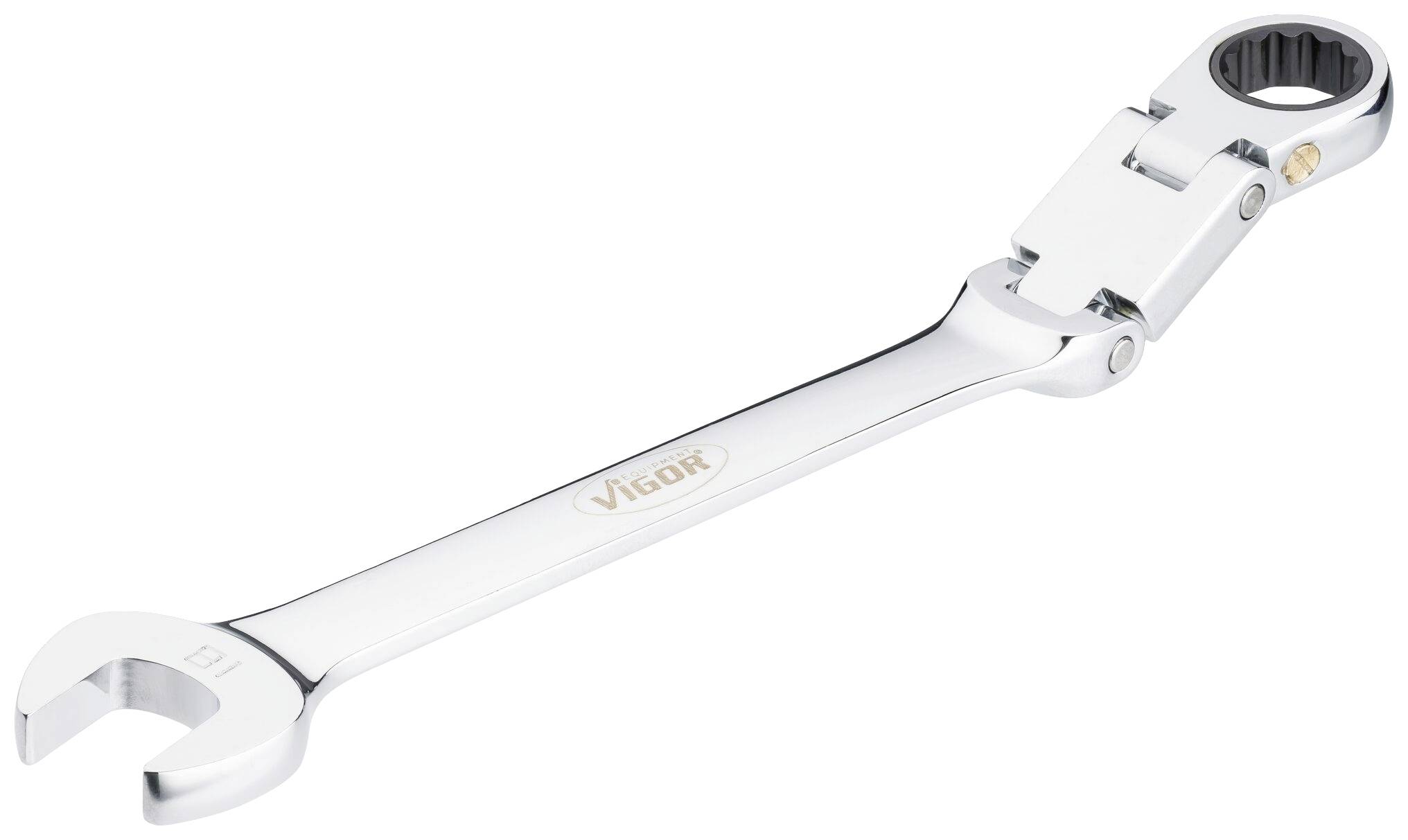Vigor V6752-18 V6752-18 Ringratelsteeksleutel met scharnier Sleutelbreedte (metrisch) 18 mm