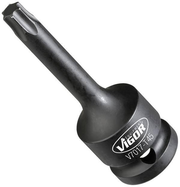 Vigor V7017-T45 V7017-T45 Binnen-Torx Slagadapter   1/2" T 45   1/2" (12,5 mm)